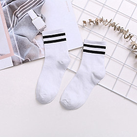Vớ thể thao phong cách Hàn Quốc năng động trẻ trung dành cho nữ