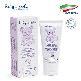 Kem dưỡng ẩm cho bé chiết xuất hạnh nhân Babycoccole 75ml 0M+