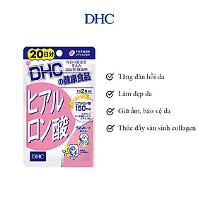 TPBVSK DHC Hyaluronic Acid (Viên uống Cấp Nước giúp giữ ẩm, tăng độ đàn hồi cho da)