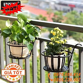 Mua Combo 10 giá sắt để chậu hoa treo ban công