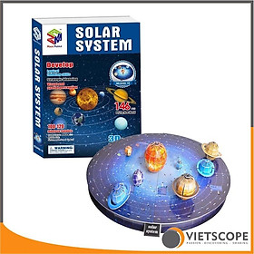 Bộ lắp ráp mô hình Hệ mặt trời 3D - Solar System cho bé khám phá vũ trụ