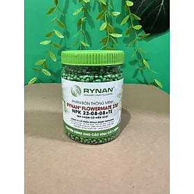 Phân tan chậm thông minh PHÂN BÓN Rynan 230 Flowermate NPK 23-08-08 TE hũ 150g chuyên dùng cho các loại cây cảnh