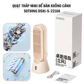 Mua Quạt tháp mini để bàn không cánh Sothing Xiangwu DSHJ-S-2216A dung lượng pin 4000mAh- Hàng chính hãng