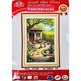 Mua Tranh thêu kín thế giới tuổi thơ vs8293  kt 50 x 80 cm