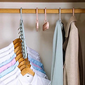 Mua MÓC TREO QUẦN ÁO ĐA NĂNG 9 LỖ TIẾT KIỆM DIỆN TÍCH