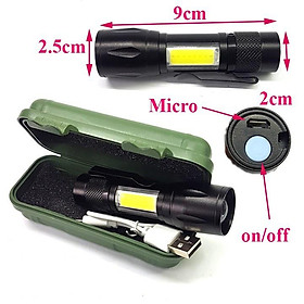 Mua đèn pin siêu sáng cầm tay mini