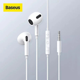 Tai Nghe Baseus Encok 3.5mm lateral in-ear Wired Earphone H17 - hàng chính hãng