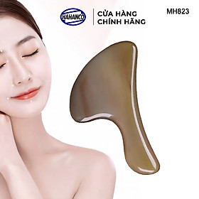 Dụng cụ mát xa làm mịn da mặt và toàn thân bằng sừng (MH823) Giúp lưu thông khí huyết - Chăm sóc sức khỏe