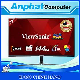 Màn Hình LCD Viewsonic VX2758-C-MH (27inch/FHD/LED/VA/144Hz/4ms/HDMI+VGA/CONG) – Hàng Chính Hãng
