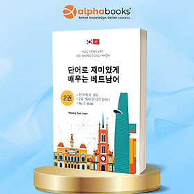 Sách Học Tiếng Việt Với Những Từ Vui Nhộn - Tác Giả Hwang Sun Joon (SDV)
