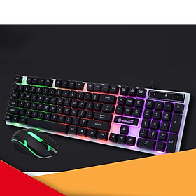 Mua Bộ bàn phím và chuột giả cơ SHIPADOO Master D280 có đèn LED cực đẹp