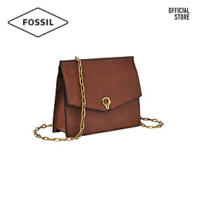 Túi đeo chéo nữ thời trang Fossil Stevie Small Crossbody ZB7882200 - màu nâu