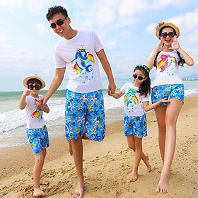 Áo Thun Gia Đình Đi Biển Mẫu Hot MS015
