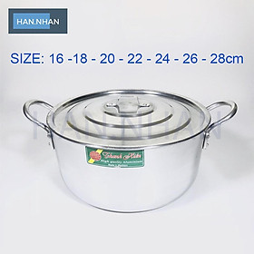 Mua Nồi nhôm  xoong nhôm dày Thanh Hiền  đủ size 16 - 28cm