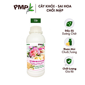 Phân Bón Hoa Hồng SOYMIC PMP Siêu Phân Bón Ủ Vi Sinh Từ Đậu Nành, Trứng, Chuối, Humic, Vi Lượng 1000ml