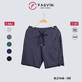 Quần short thể thao nam Fasvin HL21440.HN chất liệu cao cấp mềm mịn, không nhăn co giãn thoải mái