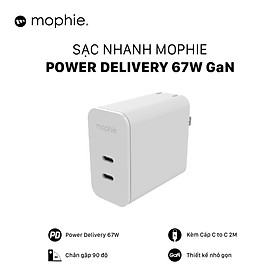 Sạc nhanh Mophie Power Delivery 67W GaN