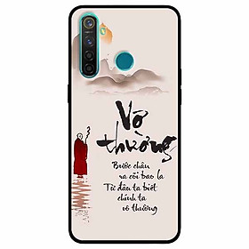 Ốp lưng in cho Realme 5, Realme 5s, Realme 5i Mẫu Vô Thường Bước Chân