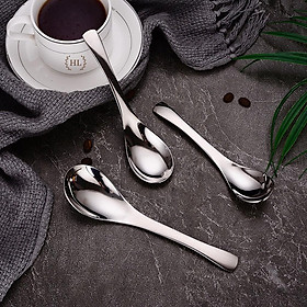 Mua Thìa (muỗng) súp Inox 304 nhập khẩu | THÌA Stainless Steel Cong 3 Size Cao Cấp Inox Không ăn mòn