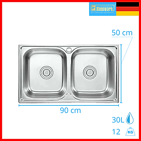 Mua Chậu rửa chén bát cao cấp RHENWARE RC-316L