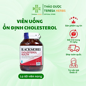 Viên Uống Hạ Mỡ Máu Hỗ Trợ Cân Bằng Cholesterol  Blackmores Cholesterol Health Hộp 60 viên