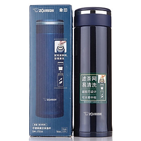Bình giữ nhiệt Zojirushi SM-JTE46-AD dung tích 0.46 L, kèm lọc trà (Màu Xanh), hàng chính hãng