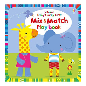 [Download Sách] Usborne Baby Very First Mix and Match Playbook