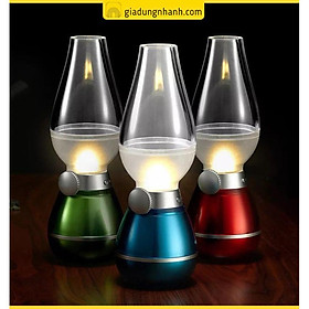 Mua Đèn Dầu Cảm Ứng Đèn Thần Thổi Là Sáng Thổi Là Tắt Vô Cùng Thú Vị Kèm Dây Sạc Thông Minh