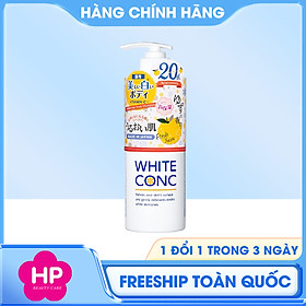 Sữa Tắm Trắng Da Toàn Thân Yuzu White Conc C2 Yuzu Scent (Chai 600 mL)