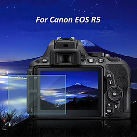 Bảo vệ màn hình LCD kính cường lực cho máy ảnh Canon EOS R5