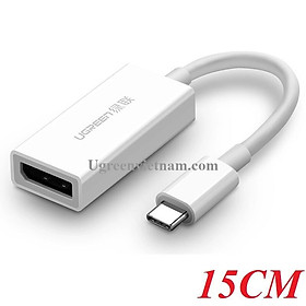 Mua Cáp Chuyển Đổi Ugreen USB Type-C Sang Displayport 40372 (15cm) - Hàng Chính Hãng