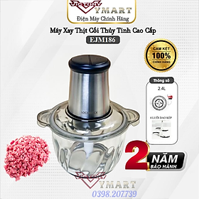 Máy Xay Thịt Cao Cấp Lock&Lock Meat Chopper EJM186SLV Công Suất 400w- 2,4L - Hàng Chính Hãng