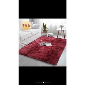 Thảm lông trải sàn cao cấp kích thước 1,2x1,6m đa dạng màu sắc