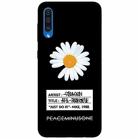 Ốp lưng in cho Samsung A50s Mẫu Cúc To Có Nhãn