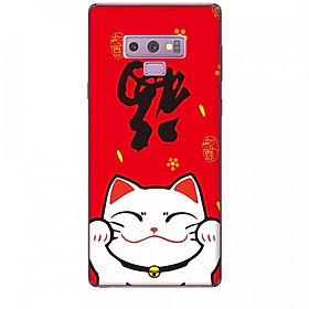 Ốp lưng dành cho điện thoại  SAMSUNG GALAXY NOTE 9 Mèo Thần Tài Mẫu 5
