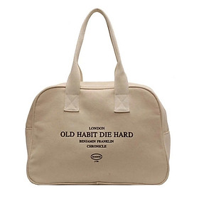 Túi Xách Canvas Thời Trang Đeo Vai – Túi Du Lịch Dung Tích Lớn Đa Năng, Đi Công Tác Ngắn Ngày Cho Nam Nữ - HÀNG CHÍNH HÃNG MINIIN