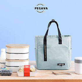 Túi Đựng Hộp Cơm Giữ Nhiệt PEGAVA Hộp Đựng Cơm Văn Phòng Chống Thấm Nước Lunch Bag RH254