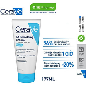 Kem Dưỡng Ẩm Dành Cho Da Khô Ráp Sần Sùi CeraVe SA Smoothing Cream 177ml