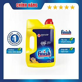 Bột rửa chén bát Finish Deep Clean hương chanh 2,5 kg Finish EU
