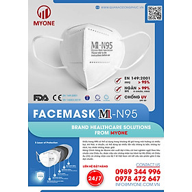 Khẩu Trang M1-N95 - Có thể chống và lọc bụi, khói, vi khuẩn siêu nhỏ