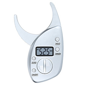 Digital Fat Caliper 0-50mm Fat Clip Sebum Clip Body Fat Clamp Fat Forceps Skinfold Thickness Measurement