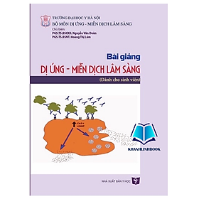 Hình ảnh Sách - Bài giảng dị ứng miễn dịch lâm sàng (Y)