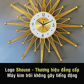 Đồng Hồ Treo Tường Kim Trôi Shouse A203 hiện đại sang trọng không gây