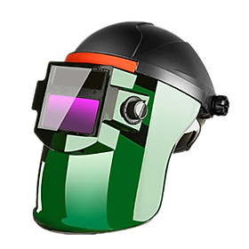 Large Viewing Solar Powered Auto Darkening Welding Helmet True Color Highest Optical Sensor Wide Shade Welder Mask Hood for TIG MIG MMA Plasma