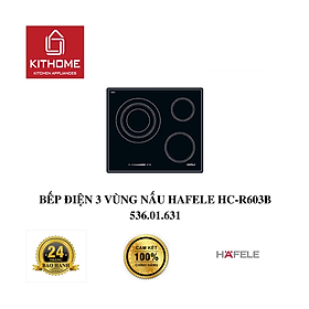 Mua BẾP ĐIỆN 3 VÙNG NẤU HAFELE HC-R603B 536.01.631 - Hàng chính hãng