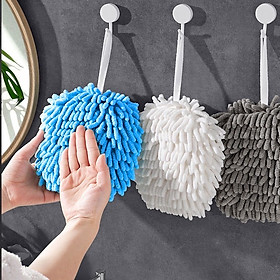 Mua Khăn lau tay nhà bếp  nhà vệ sinh con nhím  có móc treo  đa năng  mềm mịn  thấm hút cực tốt