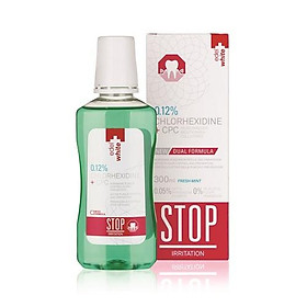 Nước súc miệng chống viêm kháng khuẩn STOP Irritation 300ml Thụy sĩ