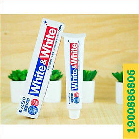 Mua Kem Đánh Răng LION White & White Nhật Bản - Siêu trắng - làm sạch răng