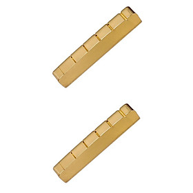 Durable  Guitar Slotted Nut for   Electric Guitar Parts