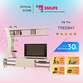 Kệ TV phòng ngủ phong cách hiện đại SMLIFE Treebay